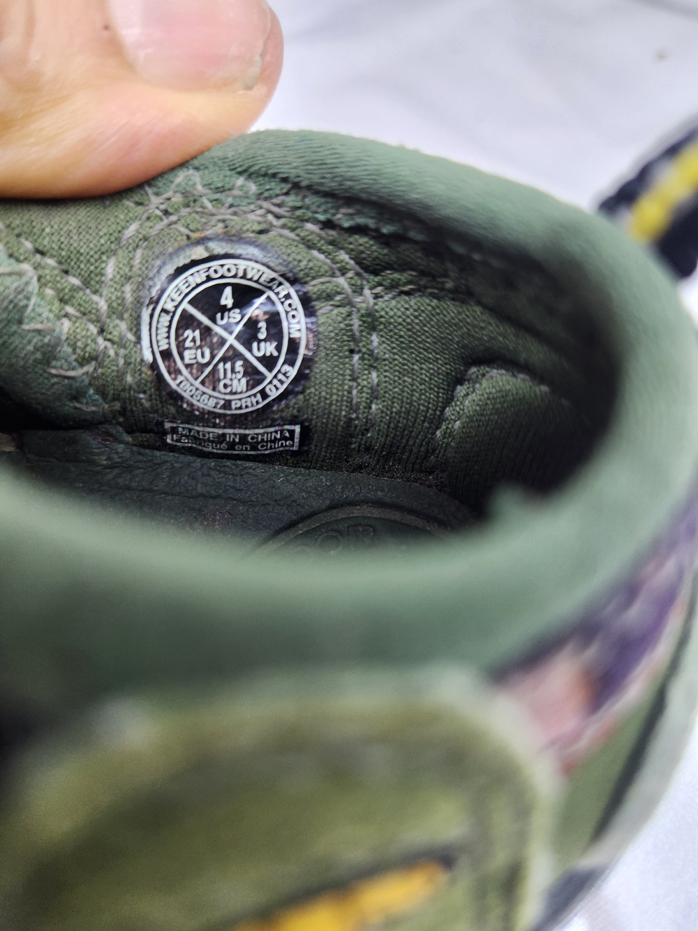 Keen Kids Olive Green and Brown Closed-Toe Water Shoes - Picture 7 of 7